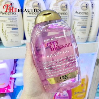 🔥🔥🔥   พร้อมส่ง   OGX Cherry Blossom Shampoo 385ml. ️ ( MADE IN USA ) ️    แชมพู สารสกัดจากเชอร์รี่บลอสซั่มและกรีนที