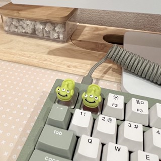 (ส่งฟรี) คีย์แคป รองเท้า สามตา | keycap