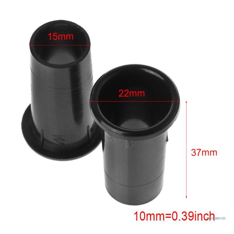2PCS Speaker Port Tube Bass for Reflex Vent Ventilation Connector 2-3" 18x37mm S