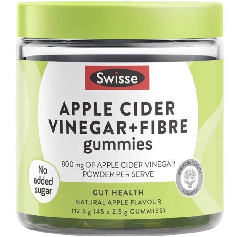 Swisse Apple Cider Vinegar &amp; Fibre Gummies 45 Pack