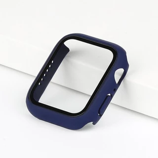 เคส watch + ฟิลม์กระจกในตัว case สําหรับ iwatch11/10/9/8/Se/7/6/5/4/3/2/1 เคสกระจก ขนาด38/40/41/40mm 42/44/45/46mm49mm