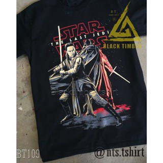 BT 109 Star wars The last Jedi เสื้อยืด สีดำ BT Black Timber T-Shirt ผ้าคอตตอน สกรีนลายแน่น S M L XL XXL_04