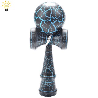 ลูกบอลไม้ Kendama ของเล่นกีฬากลางแจ้ง สีสันสดใส สําหรับเด็ก และผู้ใหญ่