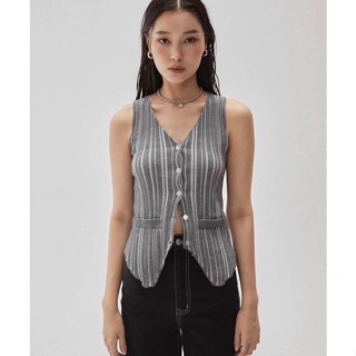 Dailysquad knit top Lunar vest