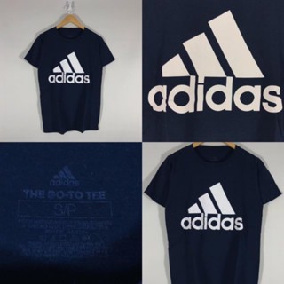 เสื้อ Adidas Big logo สีกรม ของแท้ สวยมาก