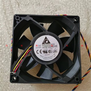 พัดลมอินเวอร์เตอร์ AFB1224EHE DC24V 1.05A Delta 12038 12 ซม.