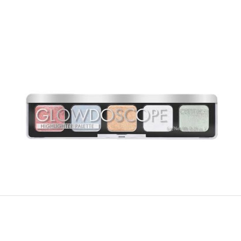 ของแท้/พร้อมส่ง Catrice Glowdoscope Highlighter Palette 010 พาเลตต์ไฮไลท์เนื้อครีม 5 เฉดสี