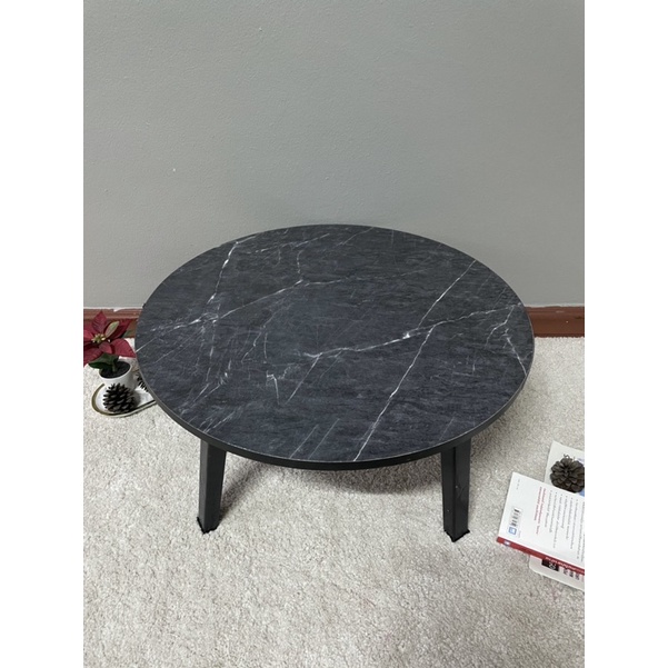 โต๊ะพับญี่ปุ่นทรงกลม ขนาด24นิ้ว ตกแต่งบ้านแบบมินิมอล เลือกลายได้ค่ะ - รูปที่ 4