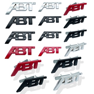 สติกเกอร์โลโก้ ABT 3D สําหรับติดตกแต่งรถยนต์ Vw Audi Q2 Q3 Q5 Q7 A3 A4 A5 A6 A7 A8 TT R8