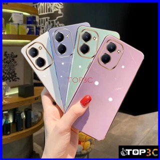 เคส realme 10 Pro realme 10 Pro Plus C35 C33 C30 C21Y C25Y เคสโทรศัพท์มือถือ ขอบตรง แฟชั่น สําหรับ ZB