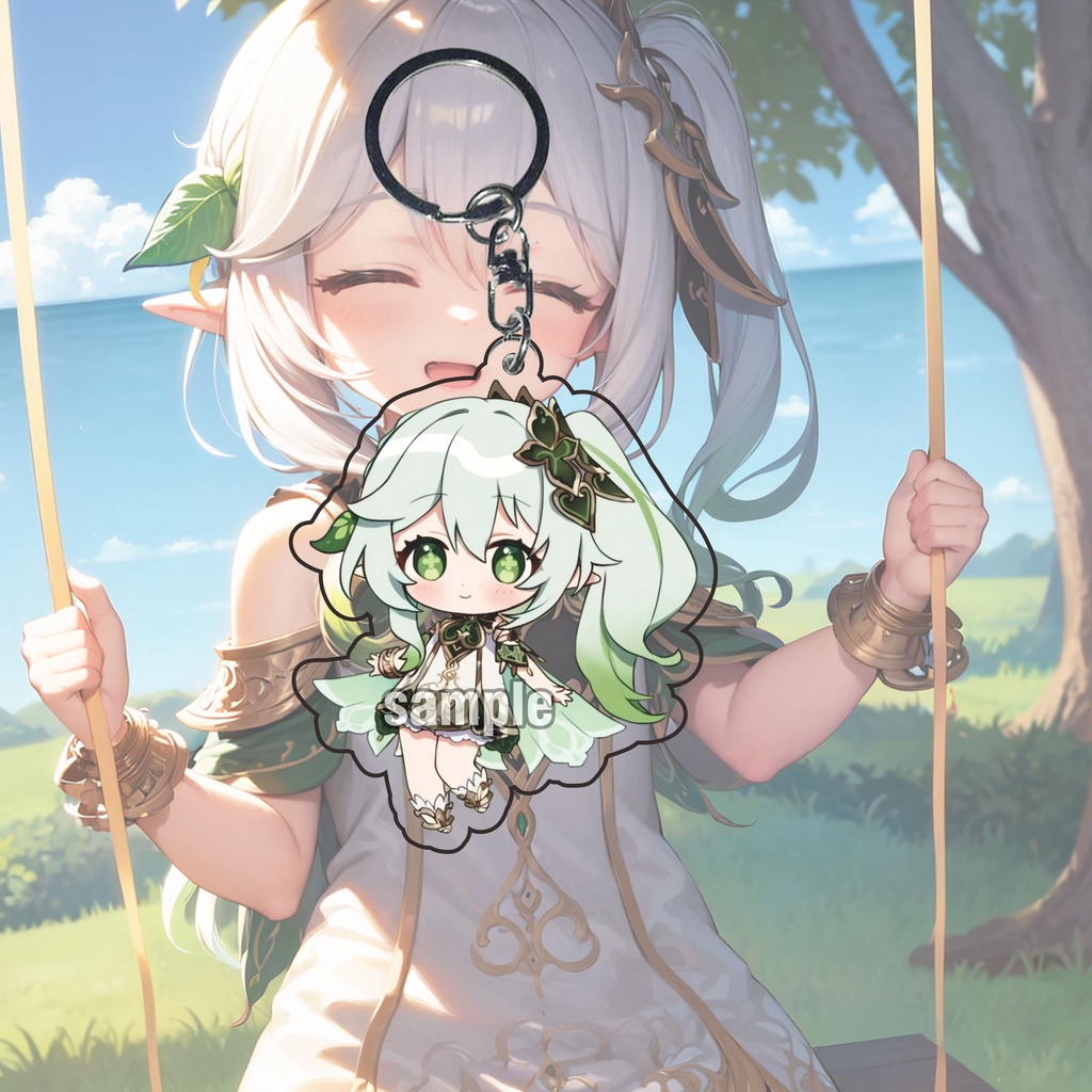 GANTUNGAN Genshin Impact Nahida 03 พวงกุญแจ - พวงกุญแจ - ของที่ระลึก - พวงกุญแจอนิเมะ - เกม - พวงกุญ