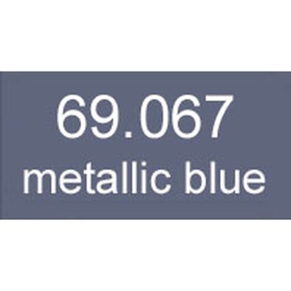 (เหลือ1ชิ้น) mecha vallejo 69. 067 metallic blue 17 ml.