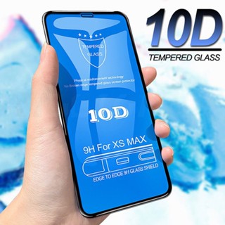 10D ฟิล์มกระจกสำหรับไอโฟน11 ฟิล์มกระจก สำหรับ for iPhone 14 13 12 11 Pro Max X XR XS MAX 13 12 mini 6 7 8 Plus SE