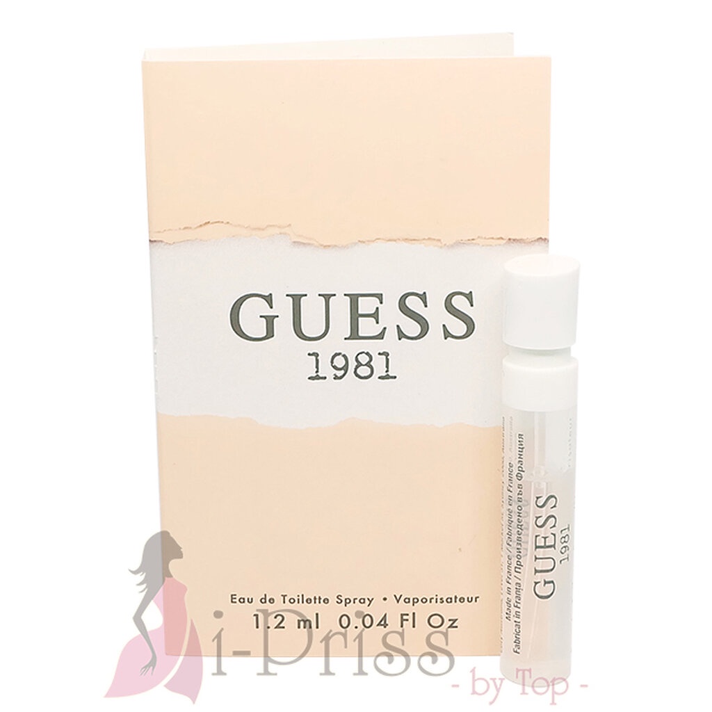 GUESS 1981 (EAU DE TOILETTE) 1.2 ml.