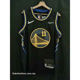 ขายดี เสื้อกีฬาแขนสั้น ลายทีม Golden State Warriors No.11 Klay Thompson EPkenk10CGldla24