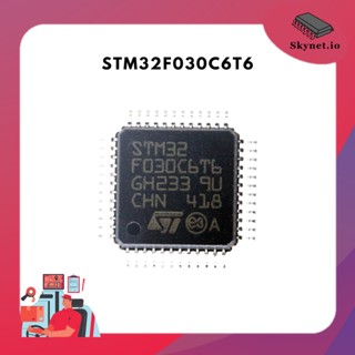 STM32F030C6T6, 32bit ARM Cortex M0 32 kB Flash,4KB SRAM 48-Pin LQFP