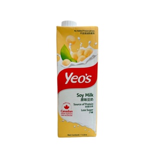 นมถั่วเหลือง yeos 1000 ml นำเข้าจากมาเลเซีย