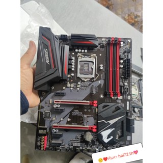 Gigabyte Technology Gigabyte Z370 AORUS Gaming 3 A Main Gigabyte Z370 AORUS Gaming 3 เป็นรูปแบบเดียว เมนบอร์ดเกมมิ่ง Gigabyte Z370 AORUS 3 ชิป Intel Z370 4 x DDR4 DIMM ขนาด 30.5x24.4 ซม.