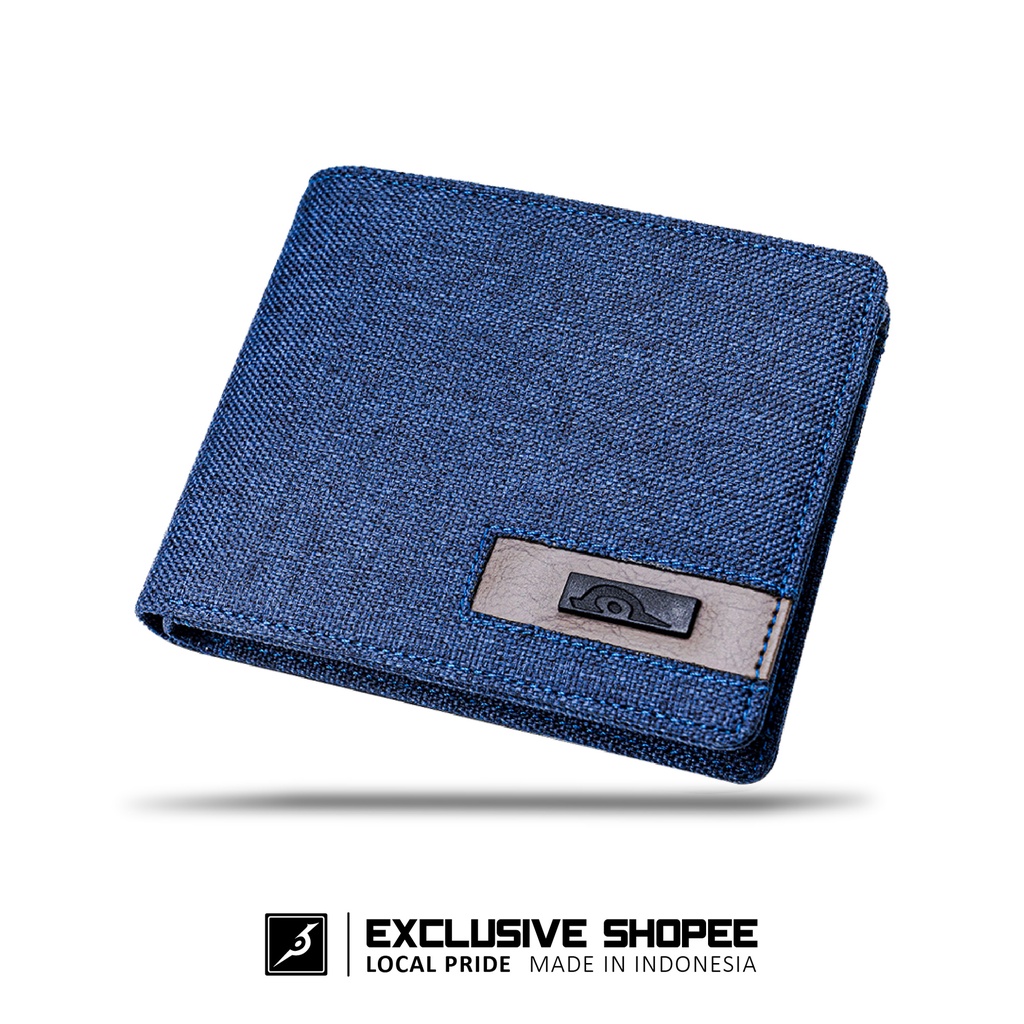 Jfr กระเป ๋ าสตางค ์ ผู ้ ชายผ ้ าใบวัสดุหนัง PU พรีเมี ่ ยมผสม JSHOP03