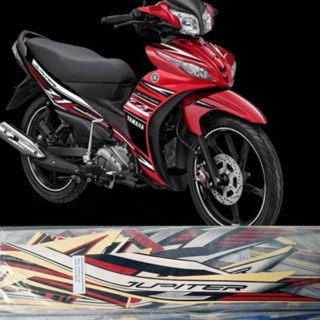 สติกเกอร์ สีแดง สีทอง สีฟ้า สําหรับ Yamaha Jupiter Z1 2016 Jupiter z