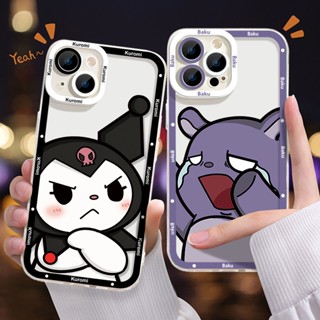 เคสโทรศัพท์ซิลิโคน TPU ใส แบบนิ่ม กันกระแทก สําหรับ IPhone 11 14 13 12 Pro Max XS XR X 8 7 6S Plus Mini