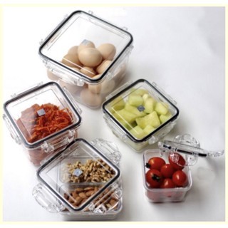 [Made in Korea] GOTMAN Crystal Lock Square airtight Tritan Container Collection