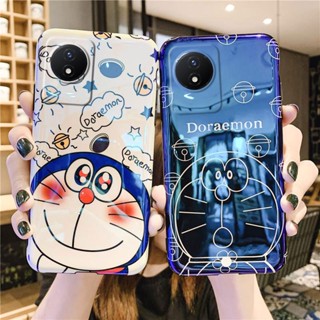 เคสโทรศัพท์ Vivo Y02 Y16 Y22 Y22s Y35 Y76 V23e 5G Y15s Y21 Y33s Y22s Y35 มือถือ ยางนิ่ม ลายการ์ตูนโดราเอมอนน่ารัก แวววาว สําหรับ