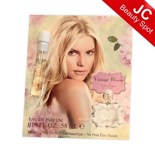 Vintage Bloom Jessica Simpson EDP for women Splash .58ml.