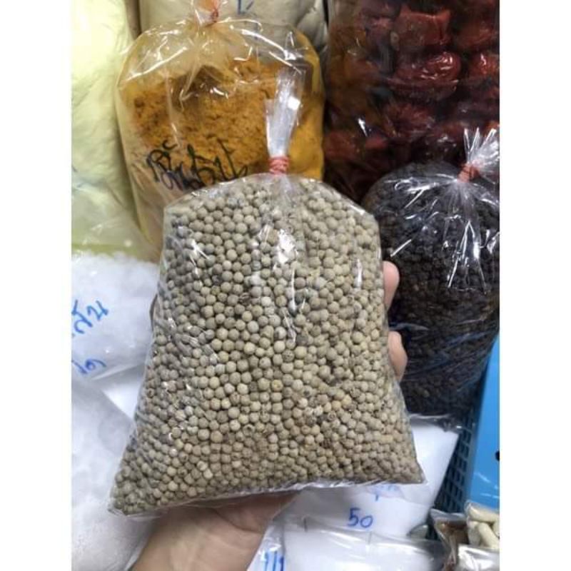 สมุนไพรพริกไทยขาว 500กรัม 1000กรัม