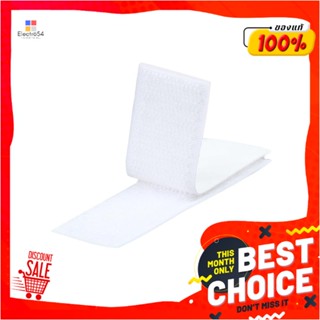 VELCRO เทปหนามเตย เหลี่ยม 3M 1 นิ้ว x 3 นิ้ว สีขาวVELCRO TAPE 3M 1INX3IN WHITE