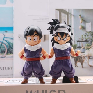 โมเดลฟิกเกอร์ PVC อนิเมะ Dragon Ball Z Son Gohan Goten Ichiban Kuji Kawaii Fighting ขนาด 12 ซม. ของเล่นสะสม สําหรับเด็ก