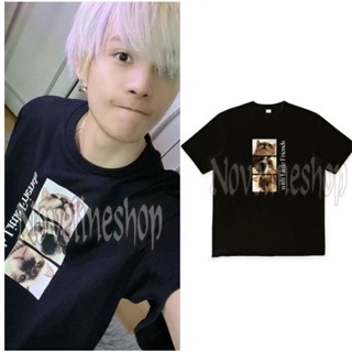 KATUN Tshirt KPOP T-Shirt NCT WAYV WITH LITTLE FRIENDS YANGYANG OUTFIT COTTON COMBED 30S_09