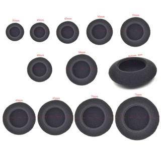 แผ่นโฟมฟองน้ําครอบหูฟัง แบบเปลี่ยน สําหรับหูฟัง 35 มม. 40 มม…