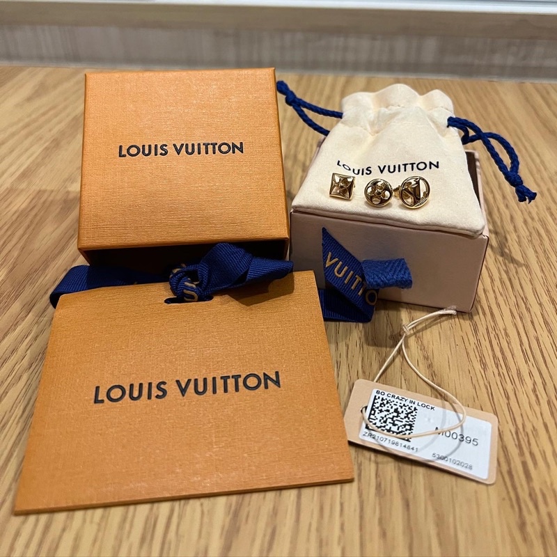 แท้ 100% ต่างหู Louis Vuitton