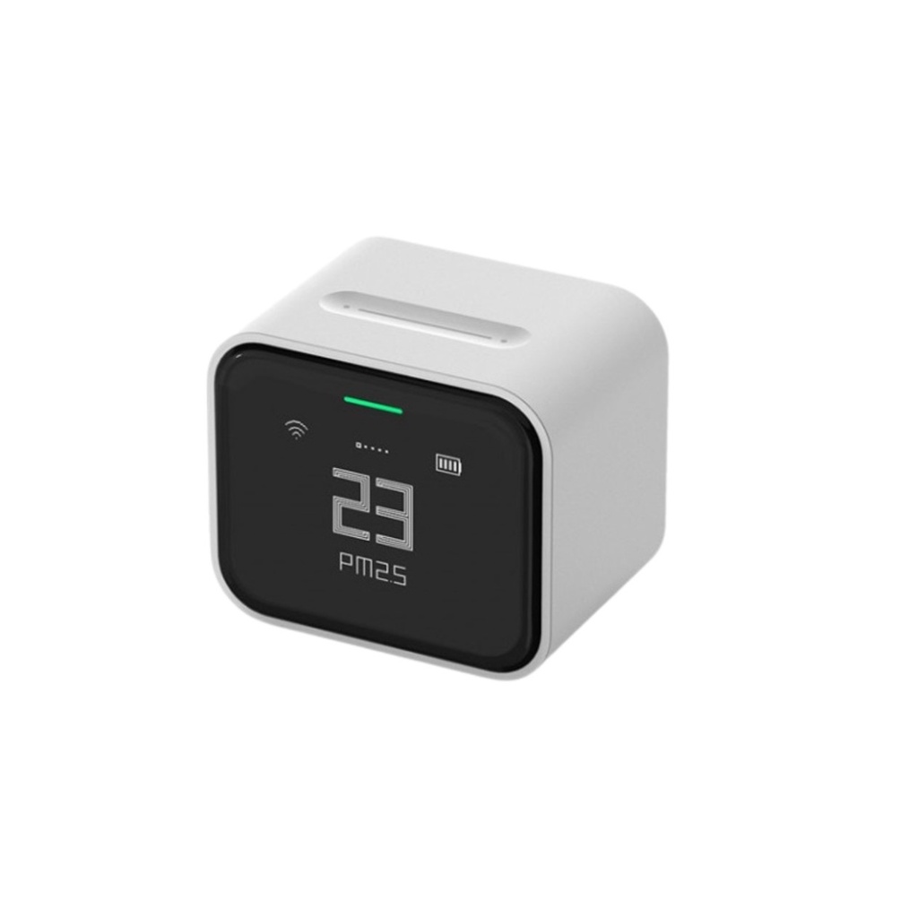 Qingping เครื่องวัดคุณภาพอากาศ รุ่น QP Lite Air Quality Monitor วัดฝุ่น PM2.5 PM10 CO2 อุณหภูมิ และค