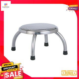 เก้าอี้กลมสเตนเลสทรงเตี้ย Stackableรุ่นST-002StainlessStool #ST-002