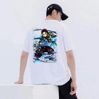 codhot♨▣♈Anime Cartoon Series One Piece Back Printing Fashion Tshirt For Men Killua Korean Tops_02