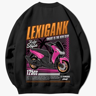 เสื้อกันหนาว CREWNECK FLEECE SWEATER LEXI GANK สําหรับผู้ชาย และผู้หญิง