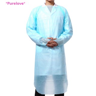 Purelove&gt; ผ้ากันเปื้อนพลาสติก CPE PPe 40 กรัม 1 ชิ้น