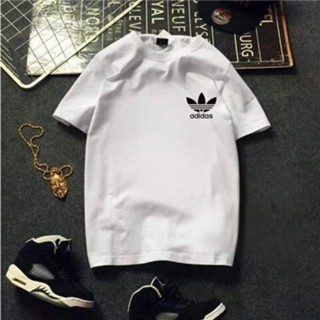 Adidas Shirt Men Women Oversize Lapel Sweatshirt Casual Loose Long Sleeve Cotton Shirt Girl Boy Clothes_11