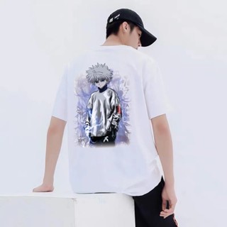 Anime Cartoon Series One Piece Back Printing Fashion Tshirt For Men Killua Korean Tops OP1_02