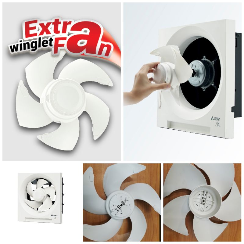 ใบพัดระบายอากาศมิตซูบิชิของแท้ EX-20, 25,30 SH5T / 7T