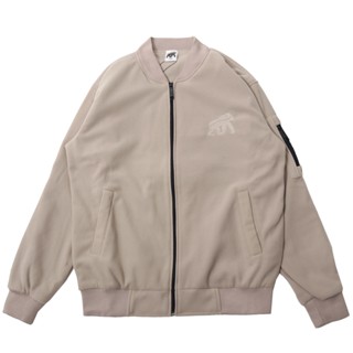 House of Smith Bomber Jacket - เสื้อแจ็กเก็ตบอมเบอร์ สีครีม