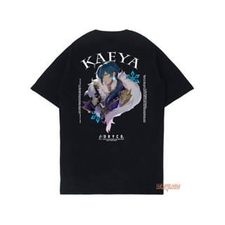 เสื้อยืดพิมพ์ลายแฟชั่น Kaeya GENSHIN IMPACT เสื้อยืด (MONDSTADT) - UNISEX สําหรับผู้ชาย ผู้หญิง_03