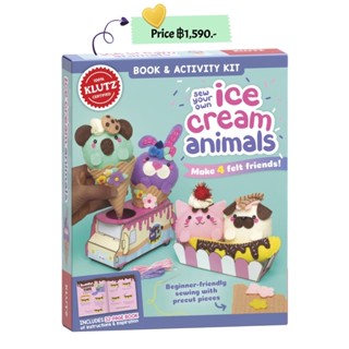 Klutz Sew Your Own Ice Cream Animals