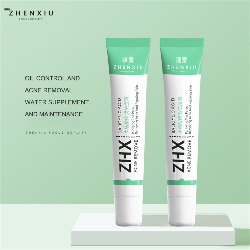 Zhensha 20G Salicylic Acid Repairing Acne Cream Refreshing And Repairing Herbal Acne Acne Cream To เจือจาง Acne Marks Nuuo