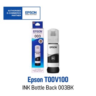 Epson 003 BK ( C13T00V100 ) 🌟 Original Ink Bottle 🌟 หมึกอิงค์เจ็ทสีดำ For L3110 / L3150 / L3210 / L3250