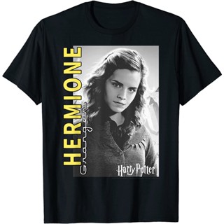 ผ้าฝ้ายแท้เสื้อยืด พิมพ์ลายโปสเตอร์ Harry Potter Hermione Granger แฟชั่นสําหรับผู้ชาย และผู้หญิงS-4XL_07