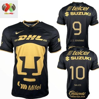 เสื้อกีฬาแขนสั้น ลายทีมชาติฟุตบอล PUMAS UNAM 2023 Fan Edition ไซซ์ S-4XL