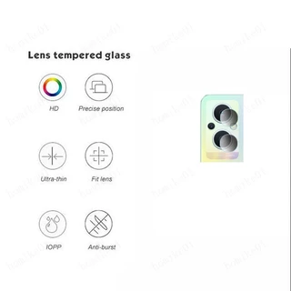 Reno 8Z 5G ฟิล์มกระจกนิรภัย สําหรับ OPPO Reno8 Z 8 7 7Z 6Z 5 4Z 5G 4 Pro 3 2 in 1 กระจกเลนส์กล้อง แบบเต็มจอ